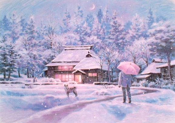 笹倉鉄平「風花 - Flakes in Winter」