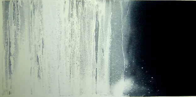 Waterfall on print #2 - Aquatint
