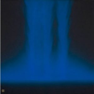 Falling Color Blue - JapanesePainting F8