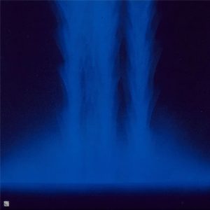 Falling Color Blue - JapanesePainting F8