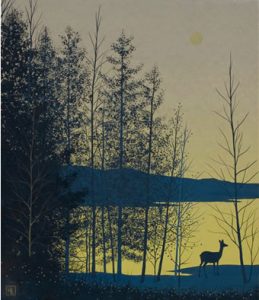 Morning Light - JapanesePainting F10 (SOLDOUT)