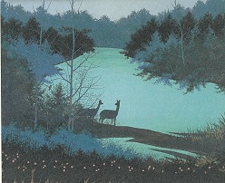 Morning in the wood - Lithograph (SOLDOUT)