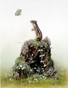 小さなしま(46.0cm×34.0cm)